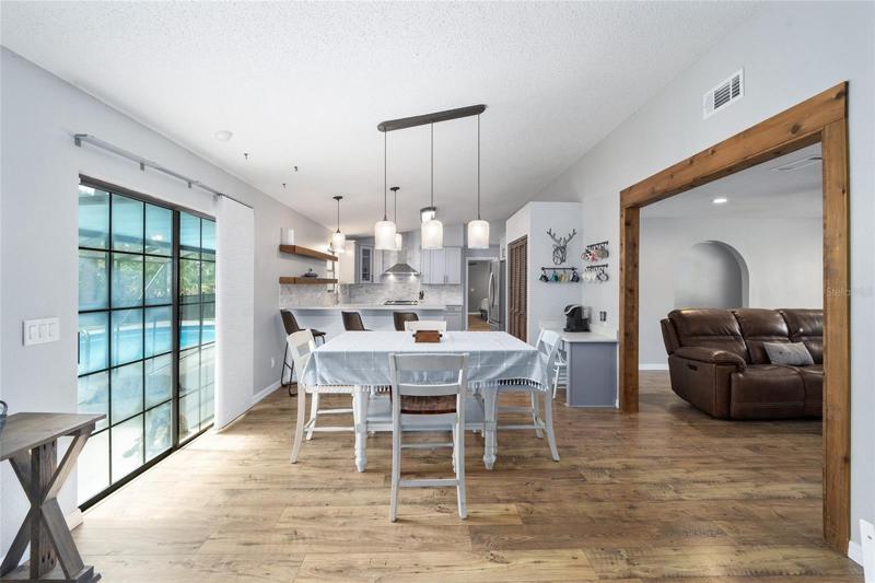 View to family room