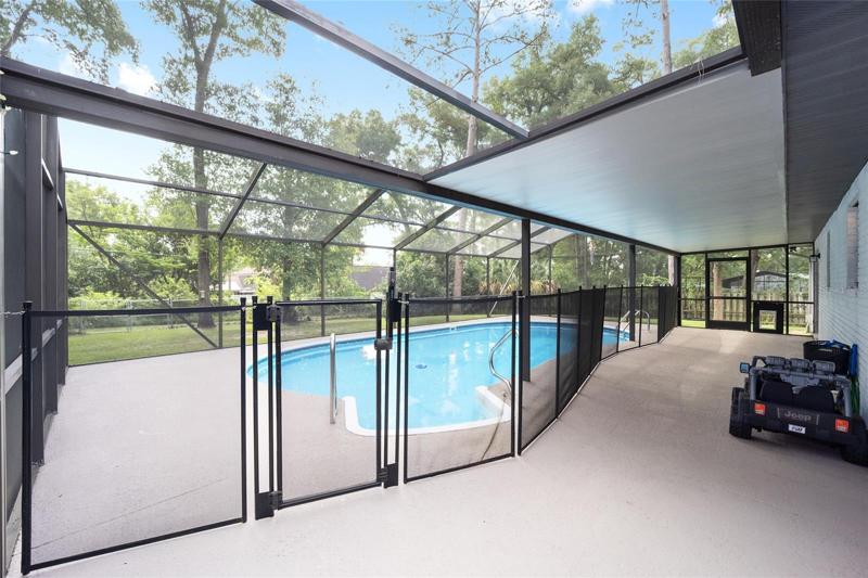 Open Patio Area