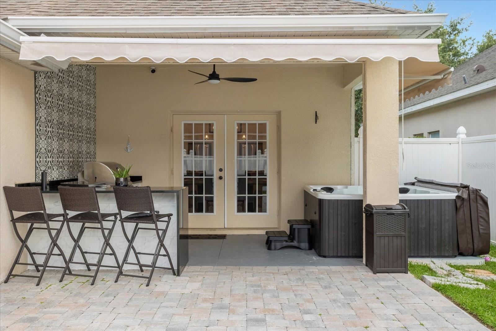 Seating Area outside