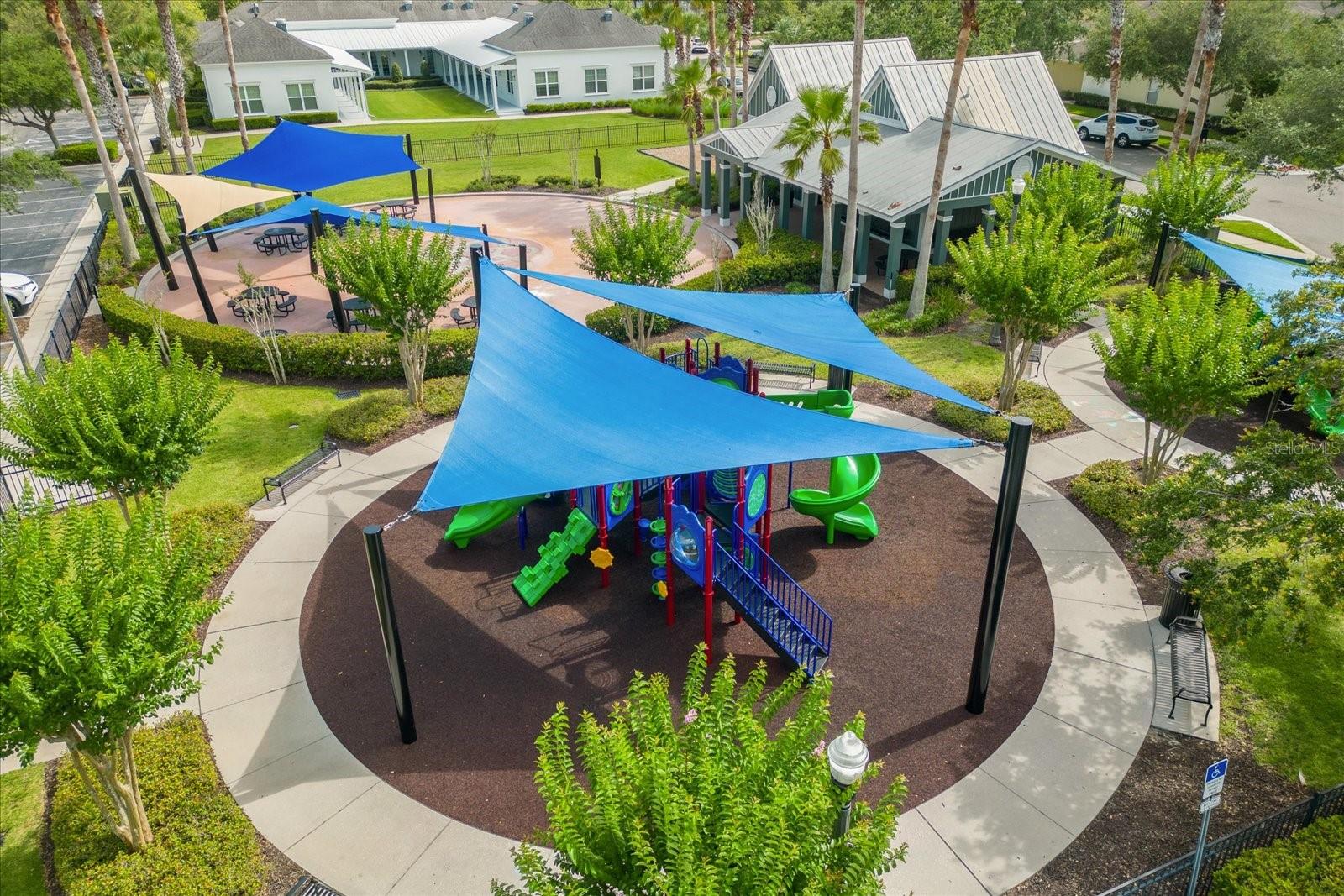 New Playground in the downtown area of Avalon Park