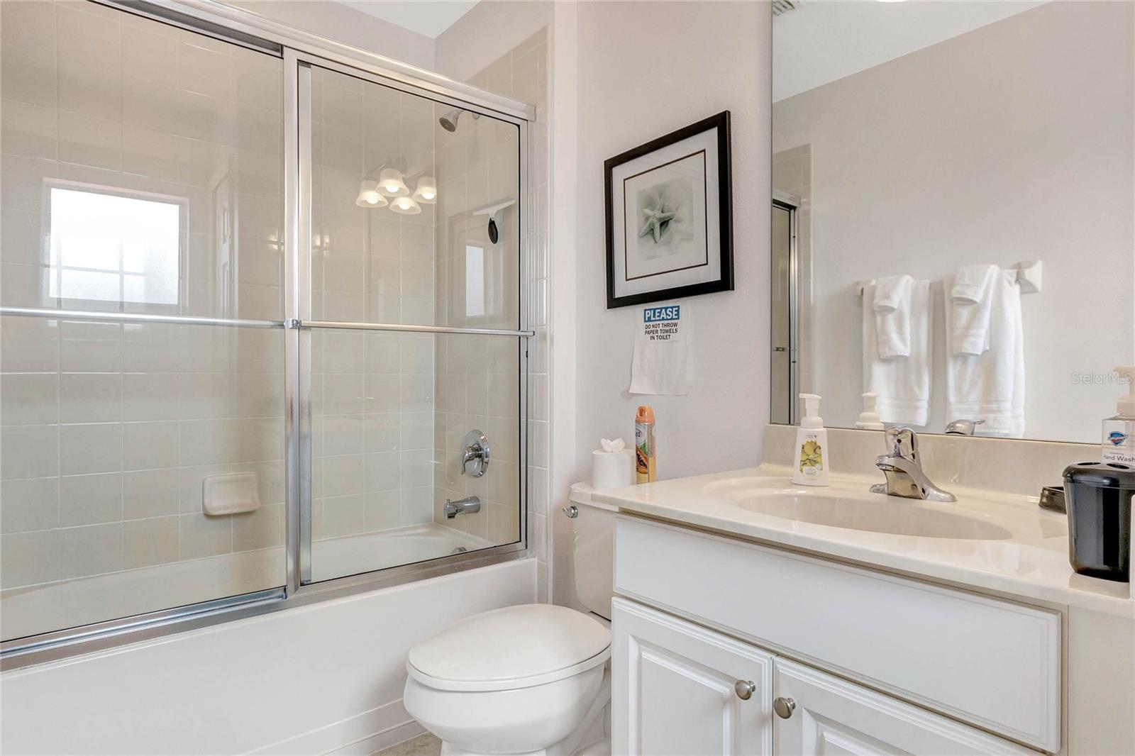 Bedroom #2 en-suite bathroom