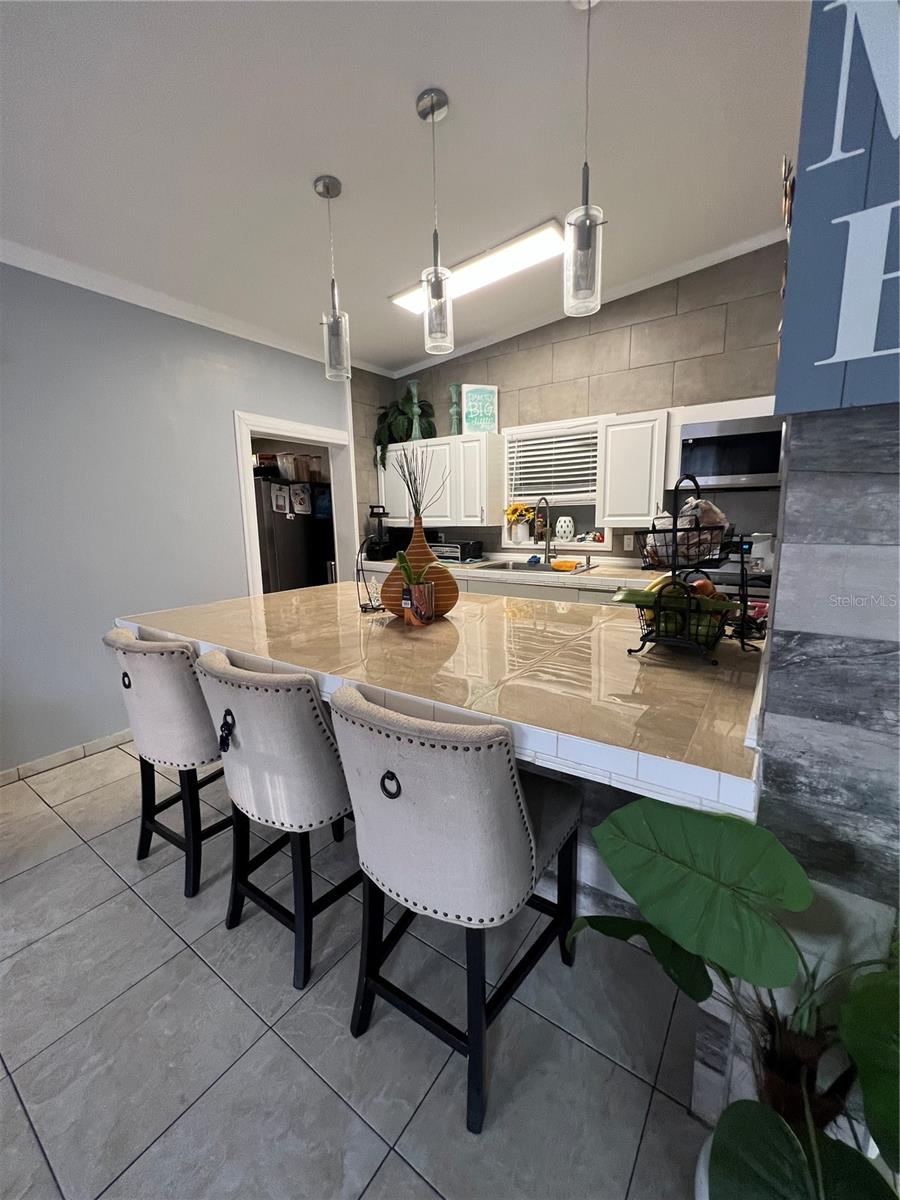 View to kitchen