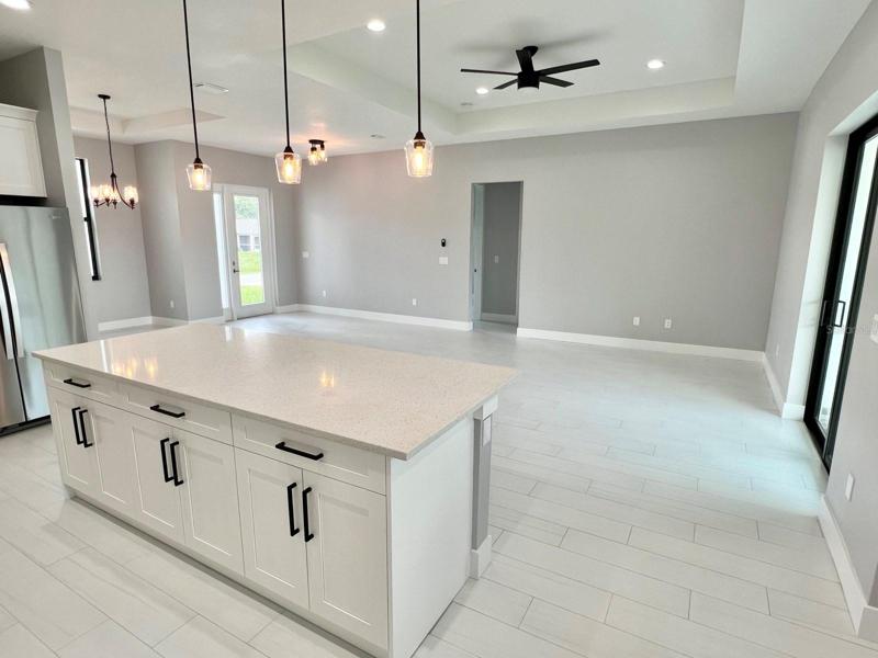 Island to Living Room