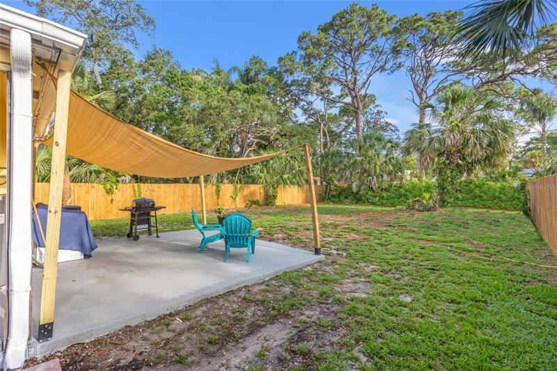 Evening cocktail parties, weekend barbecues, under the stars movie nights, or even in-ground pool potential.