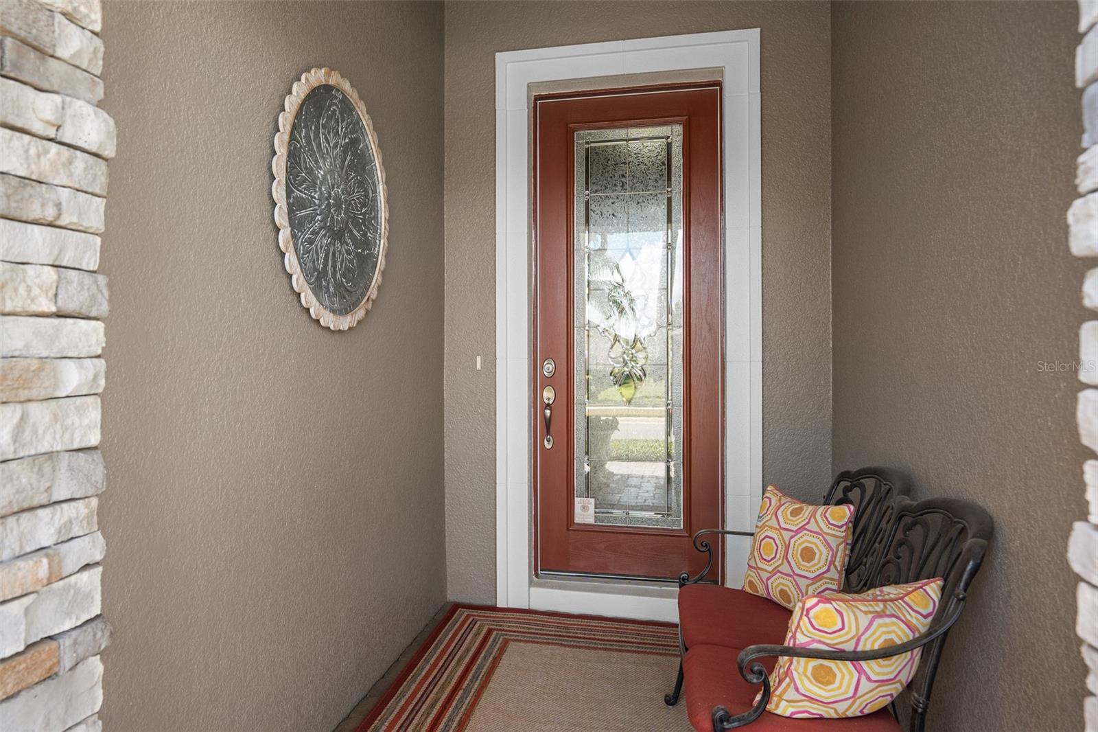 Under Roof Front Entry