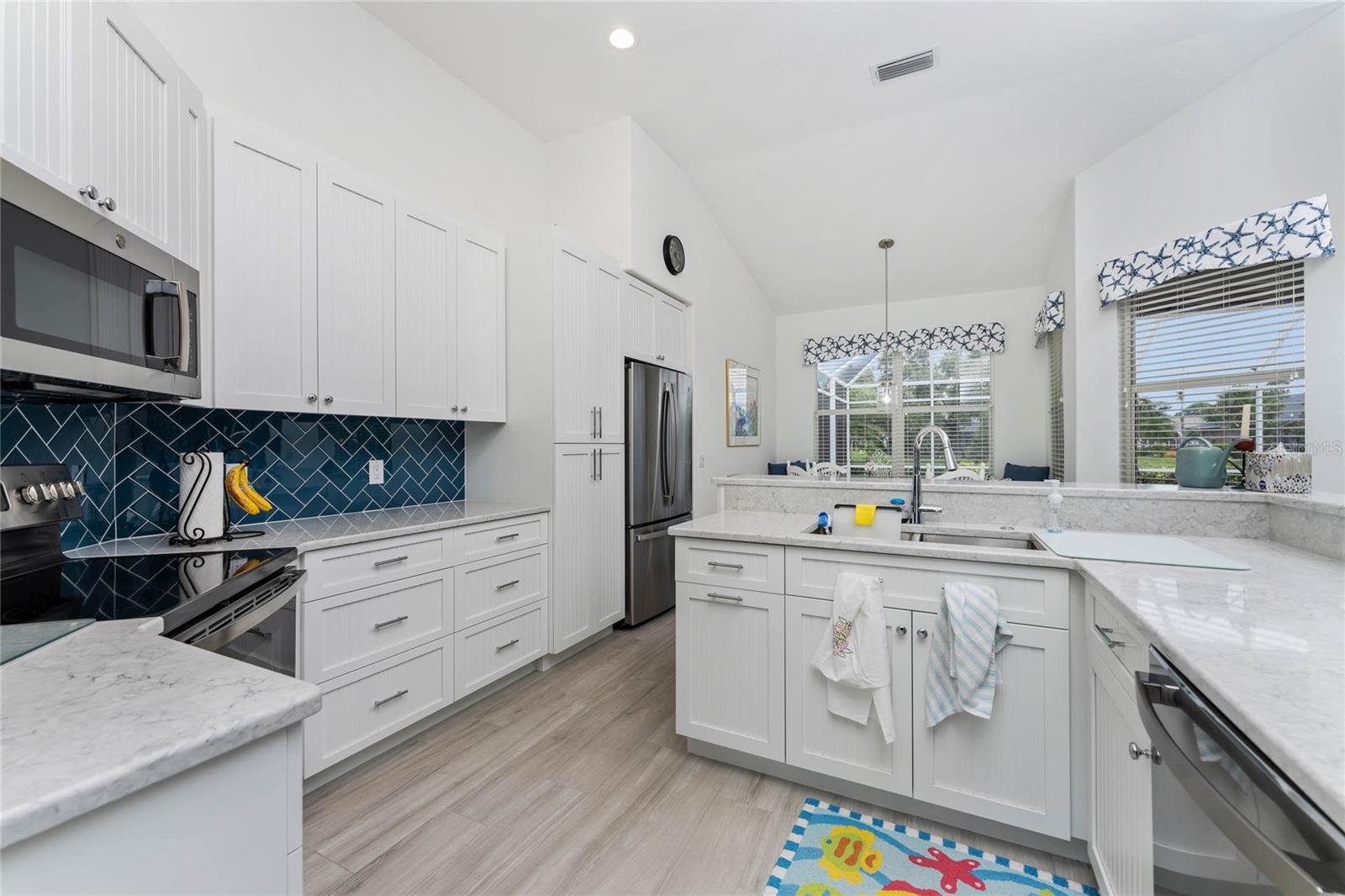Gorgeous white cottage cabinetry