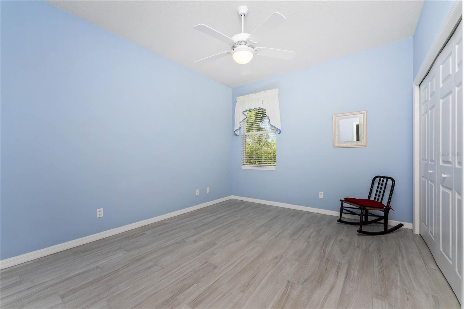 Guest bedroom #3 has brand new tiled flooring
