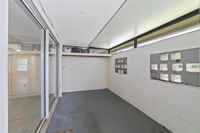 ENCLOSED PATIO!