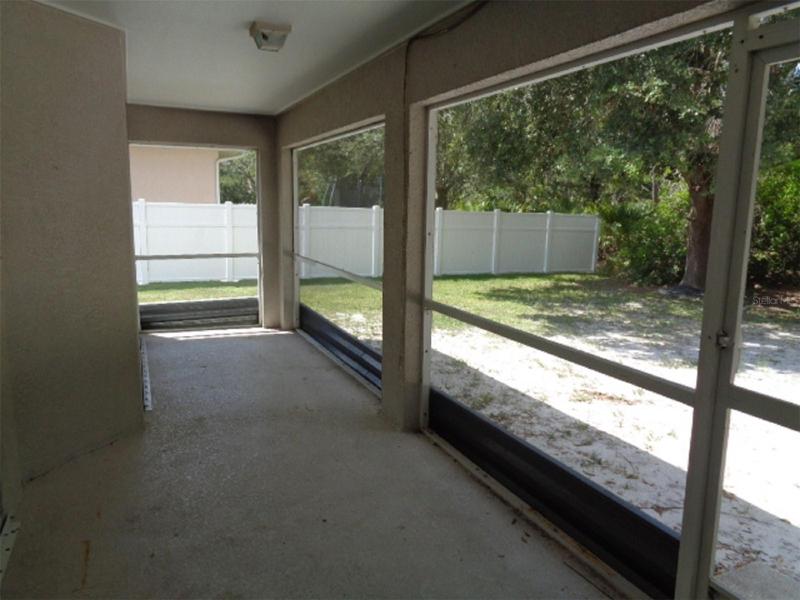 Screened Lanai