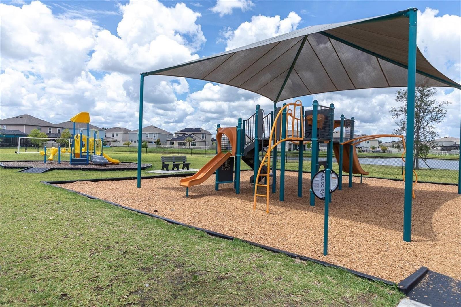 Playground located around the corner from property