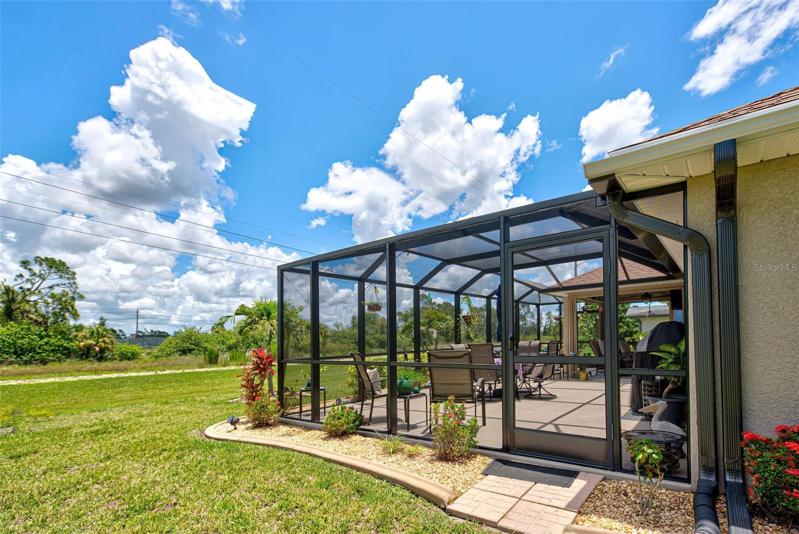 Awesome back patio
