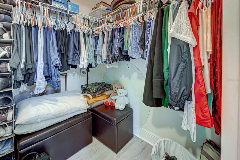 His and Her closets