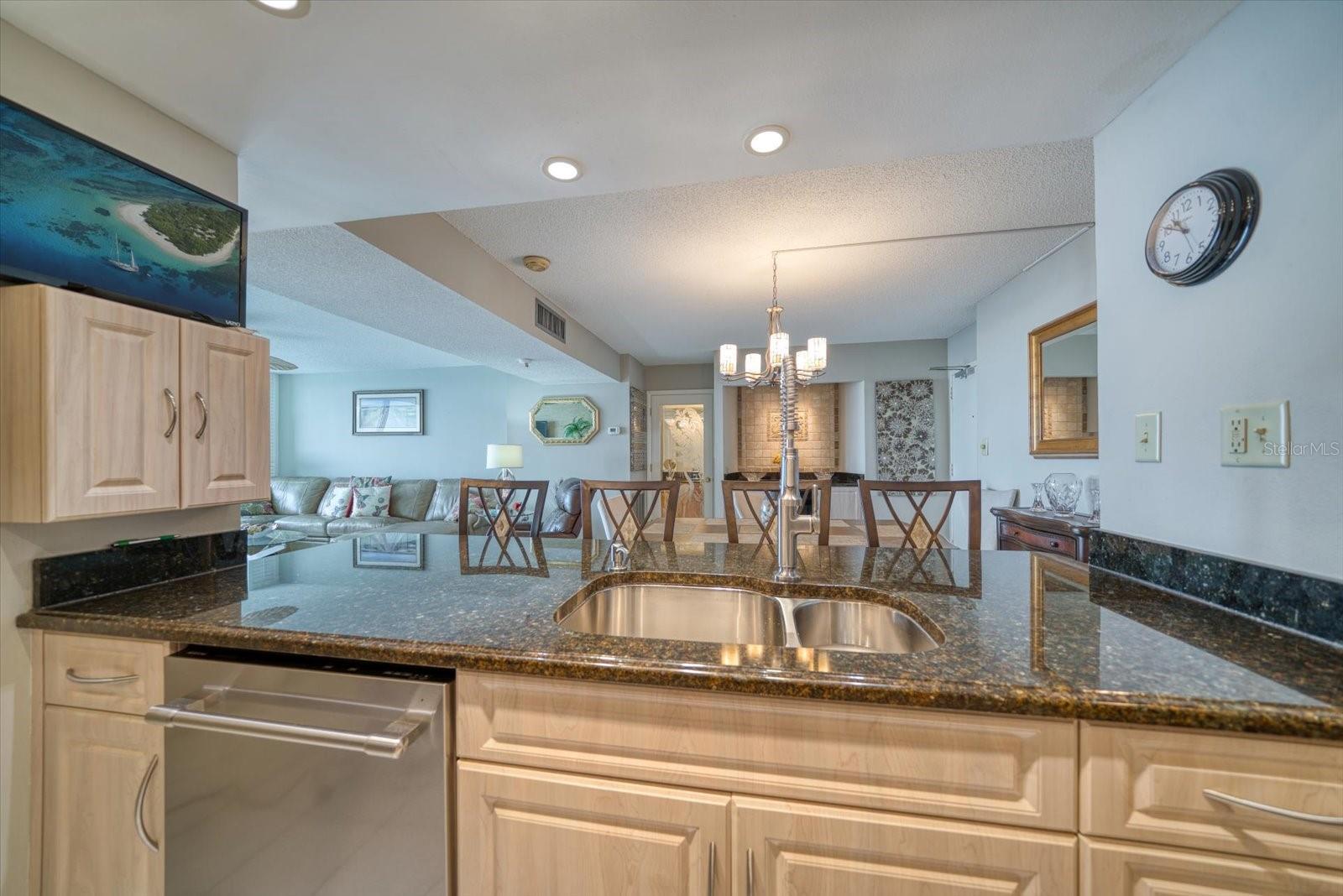 Kitchen to Dining