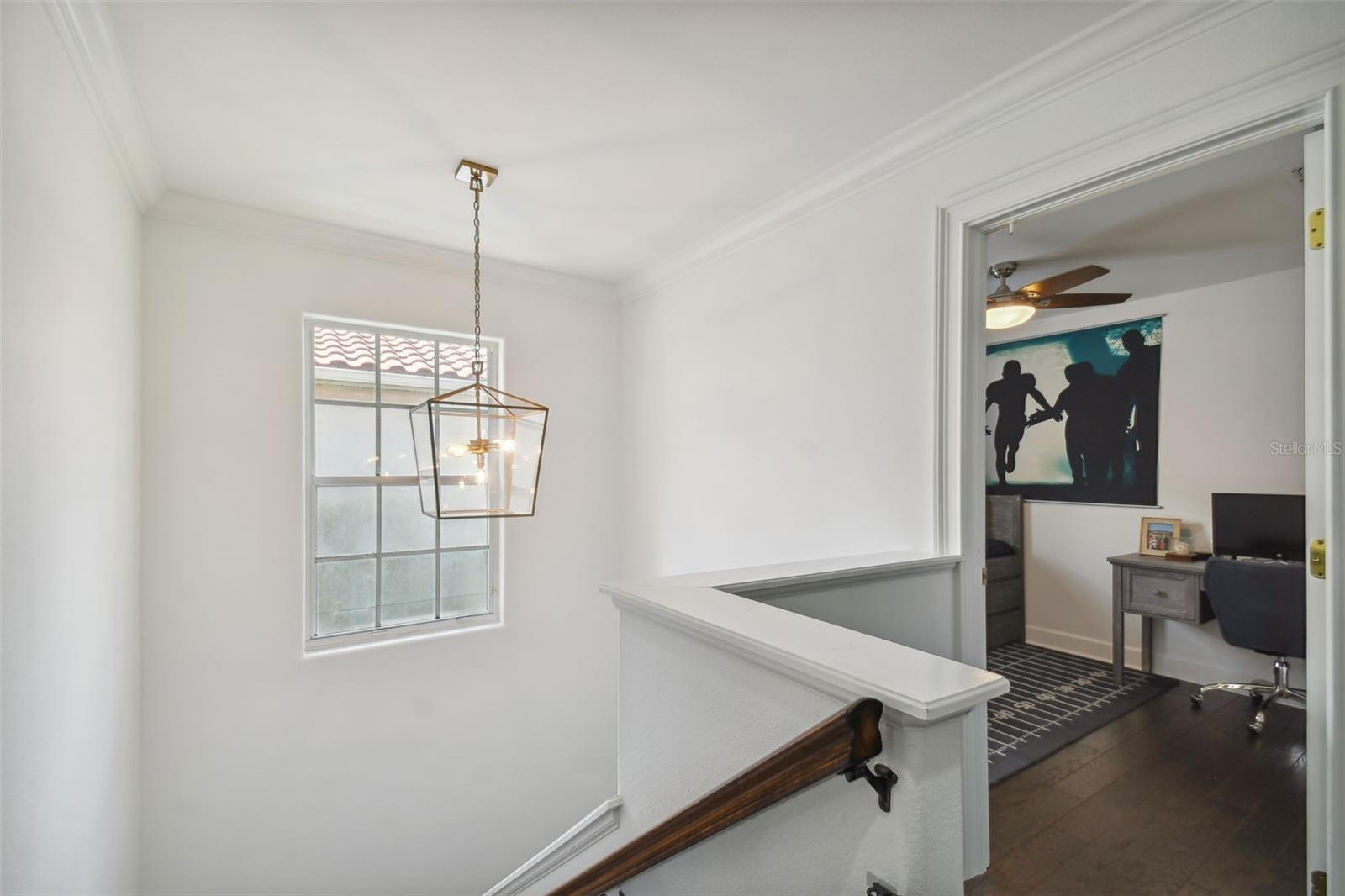 View from the staircase