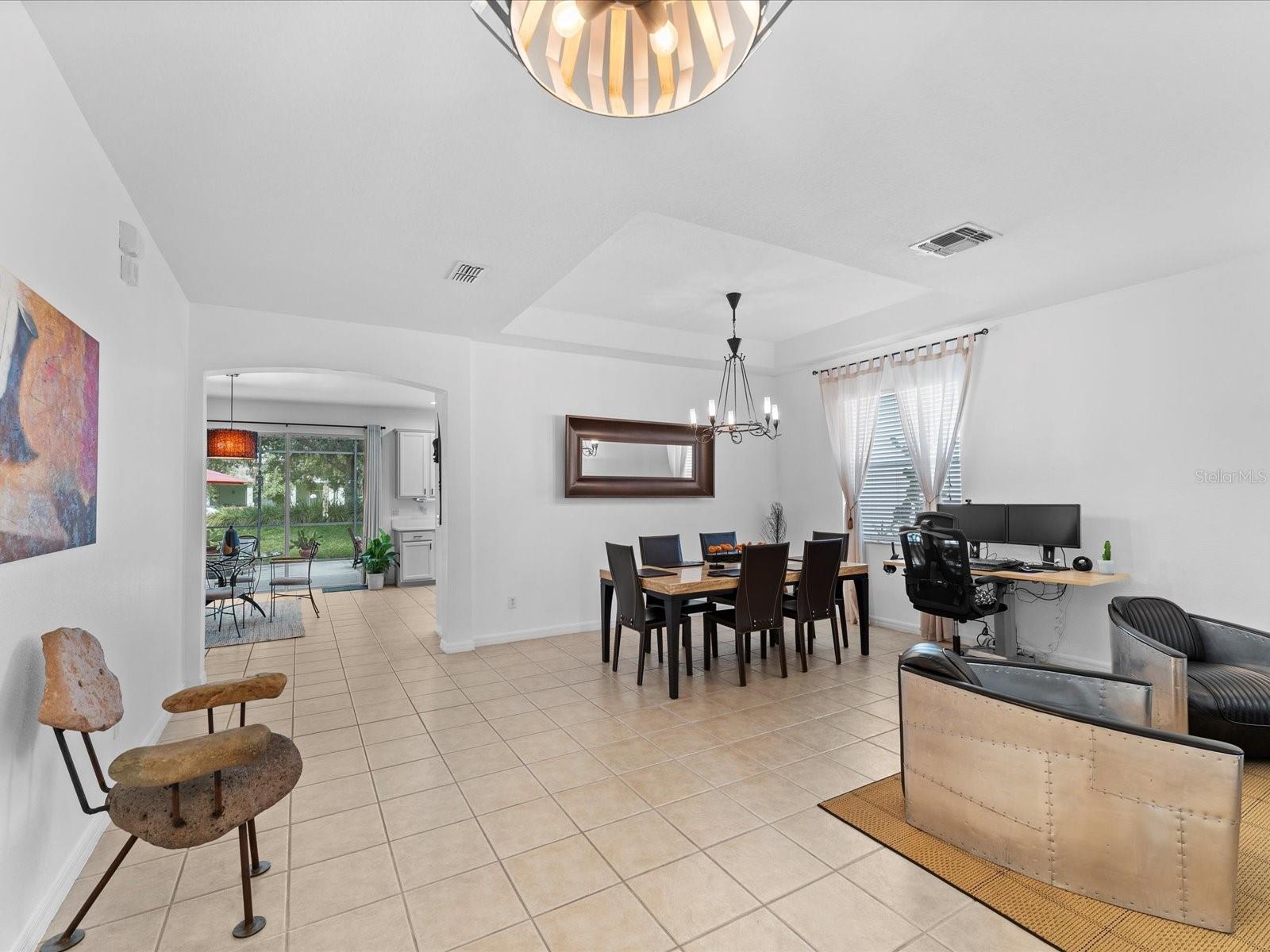 Entry to Living and Dining area