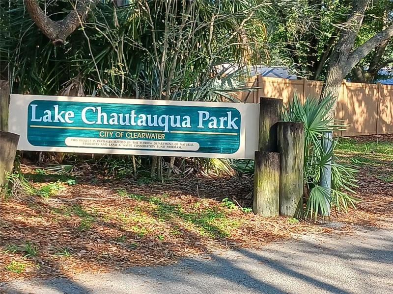 Equestrian walking trails Park just down the street from the home