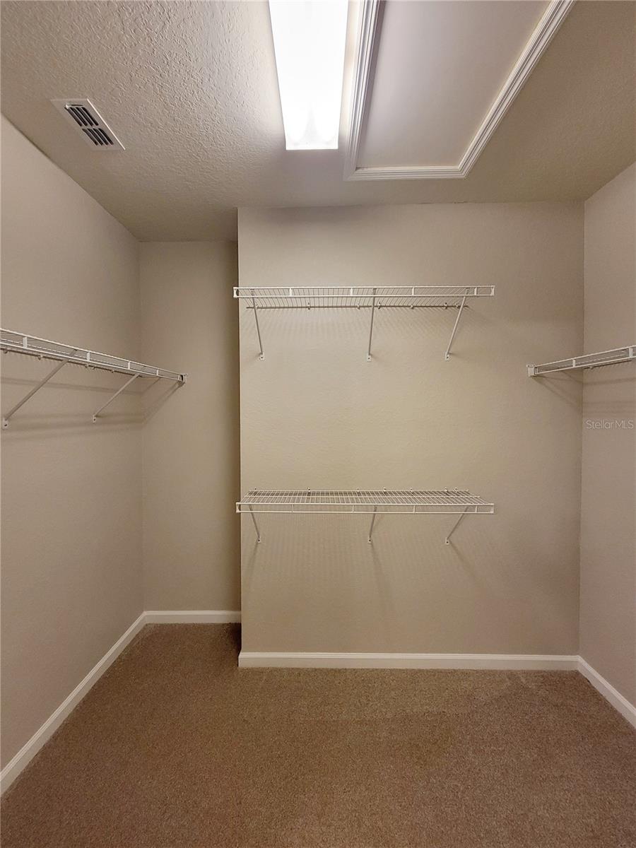 Master Walk-in Closet