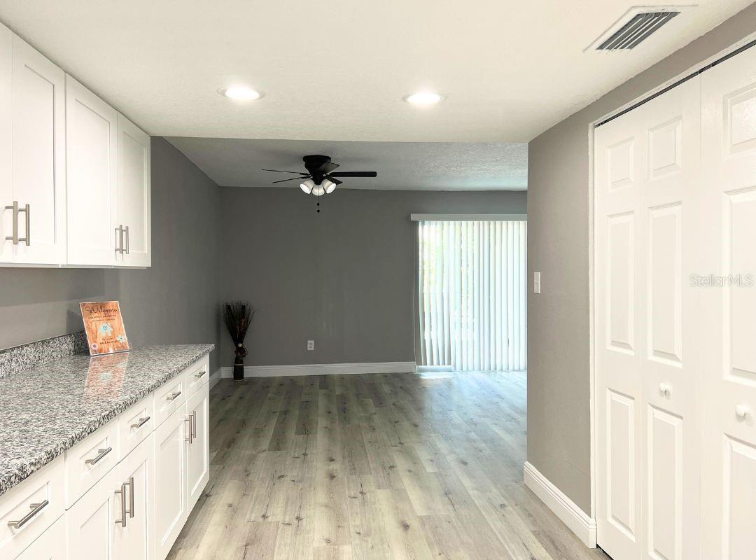 Kitchen - Washer and Dryer Closet