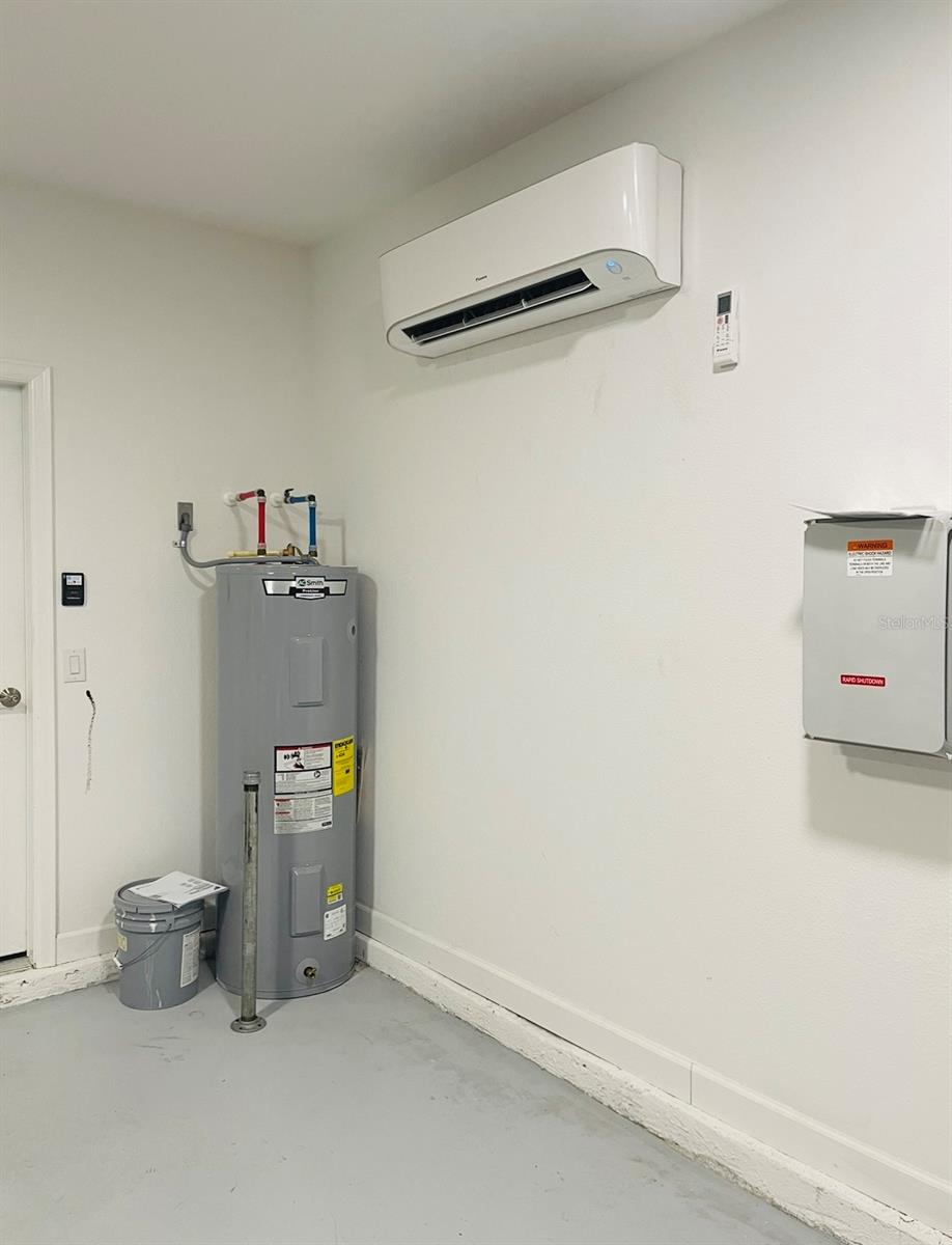 Air Conditioned Garage | Mini Split A/C