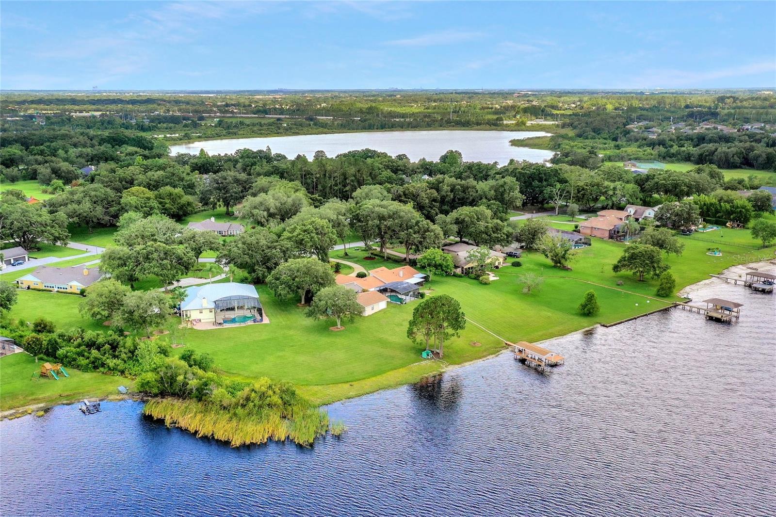 Lake frontage