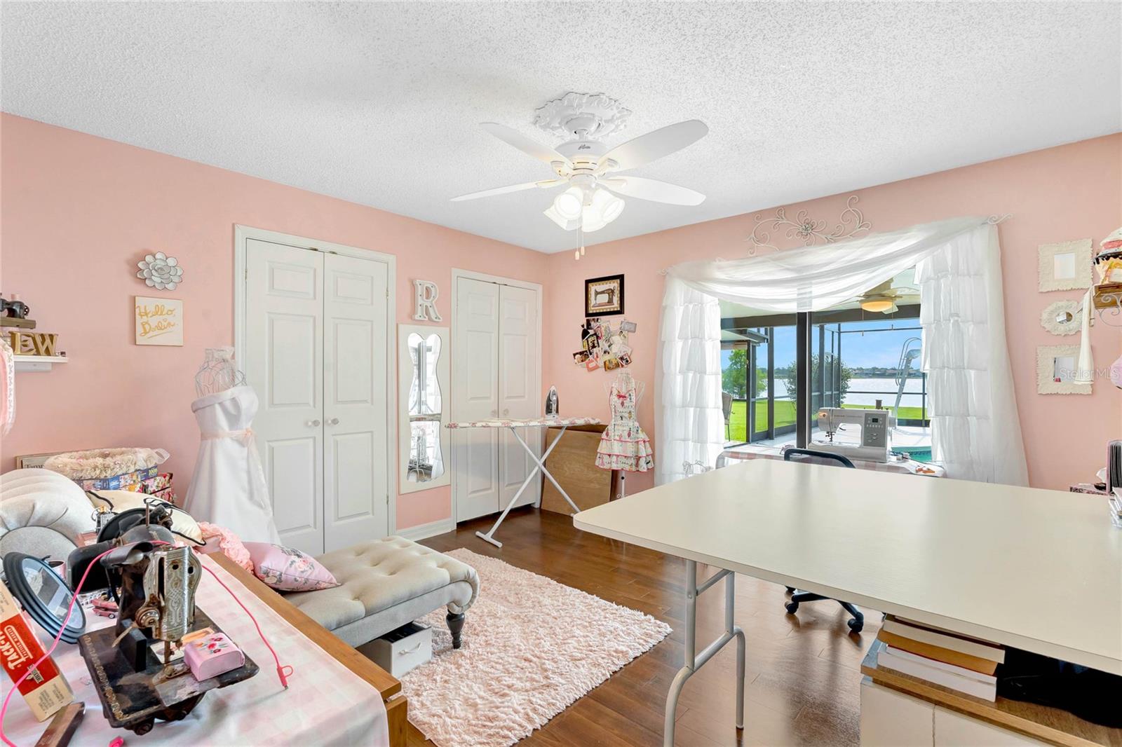 Bedroom 1, used as sewing room currently