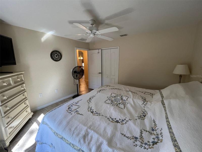 Bedroom 2 with double closet