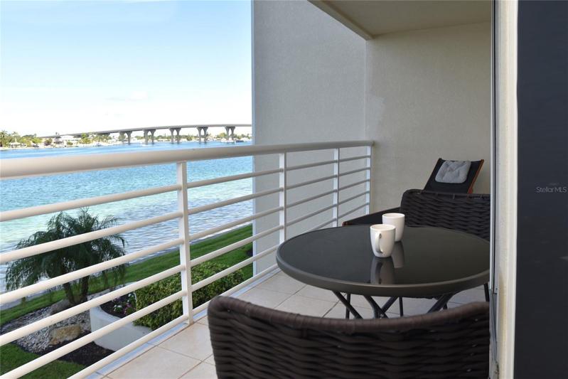 Balcony facing West