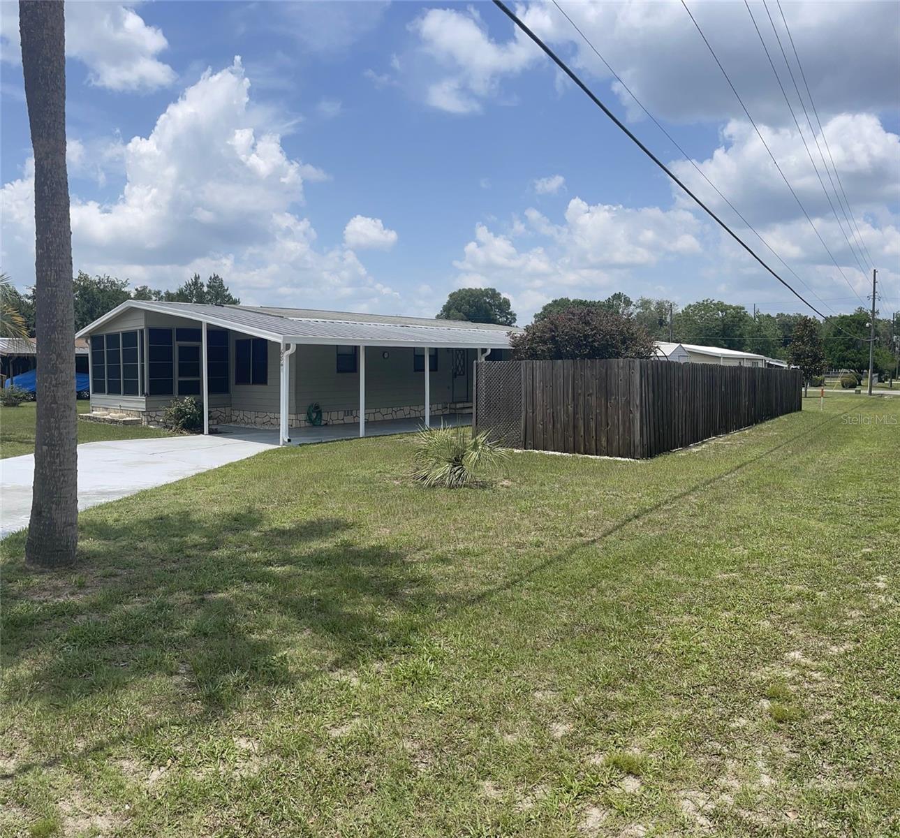 East Side of Home