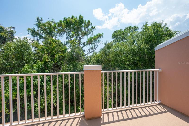 Balcony off master bedroom