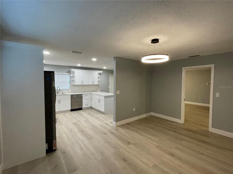 Dining Room/ Kitchen View