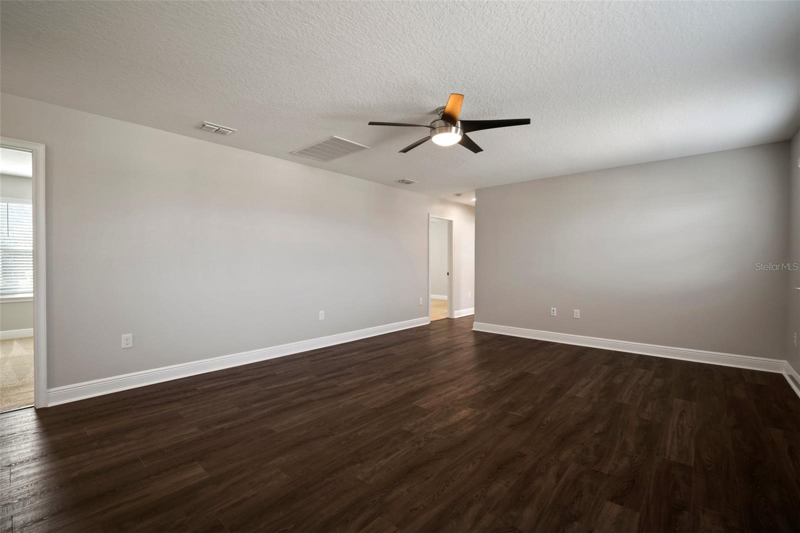 Upstairs loft area