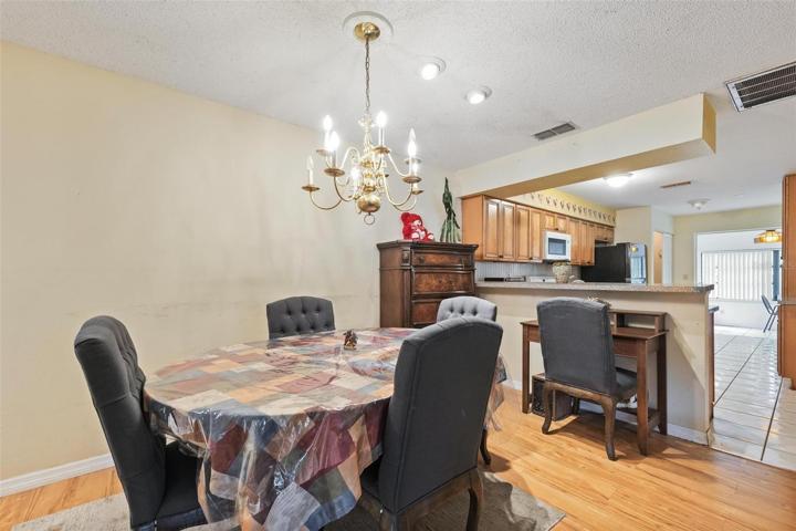 Dining area