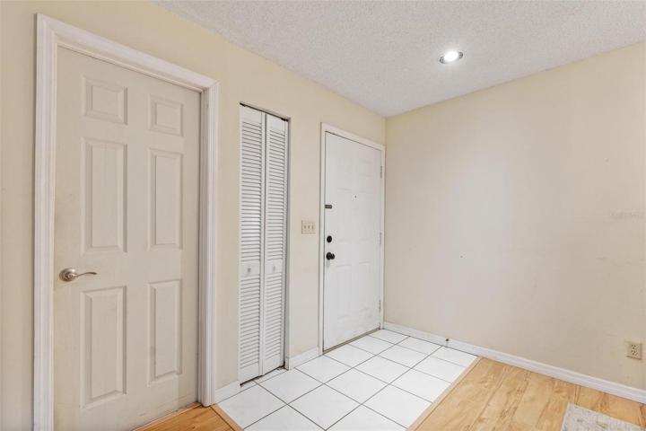 Inside front entrance