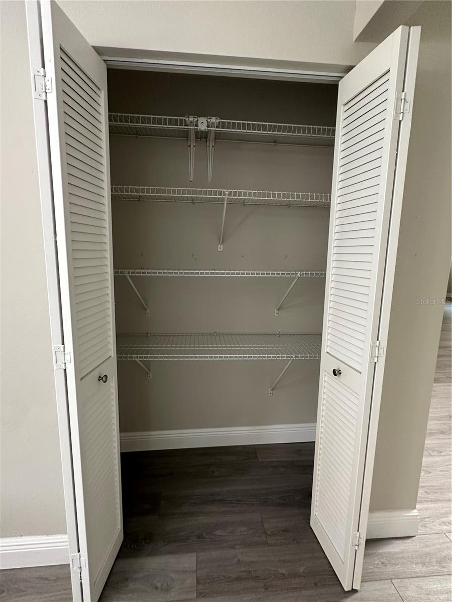 Pantry Closet in Kitchen