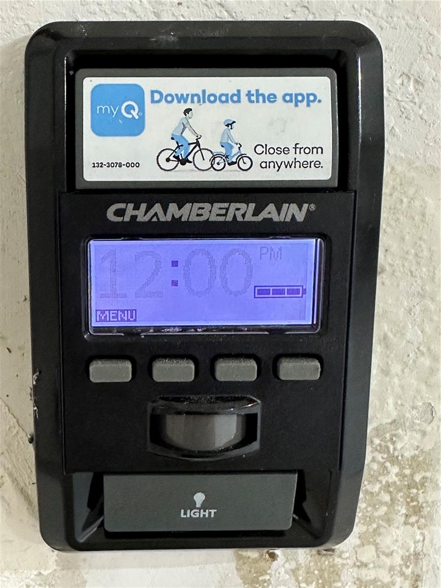 1 1/2 Car Garage (25’ x 16’) for Your Auto, Golf Cart &amp; Storage - Smart Control Switch in Garage