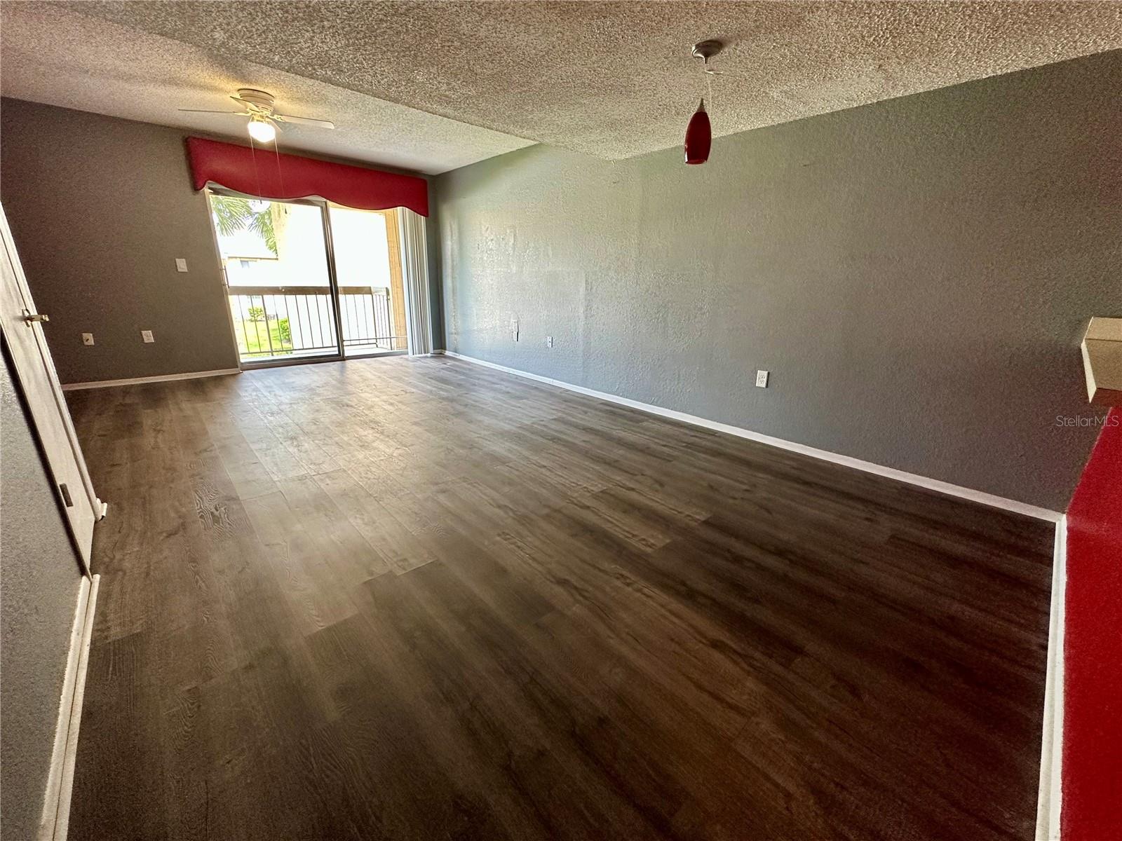 Living room from front entrance