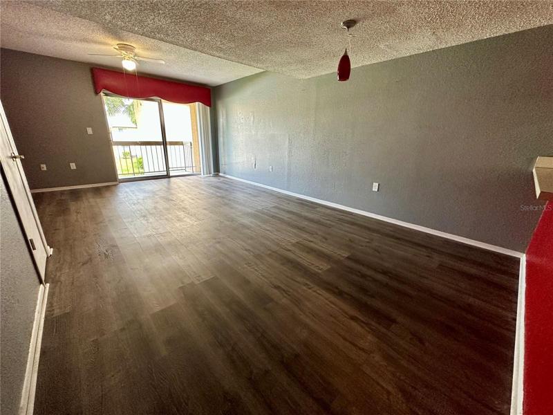 Living room from front entrance