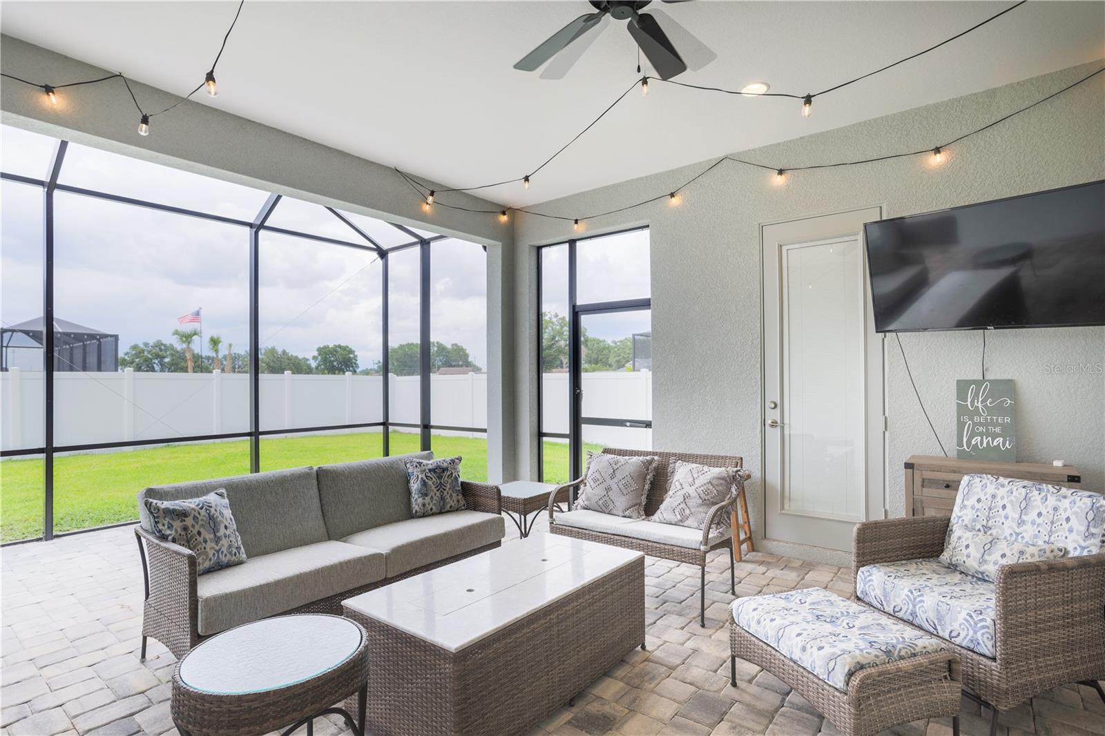 Extended lanai