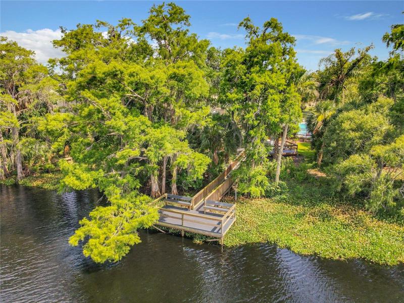 Private Dock on Lk Minnie