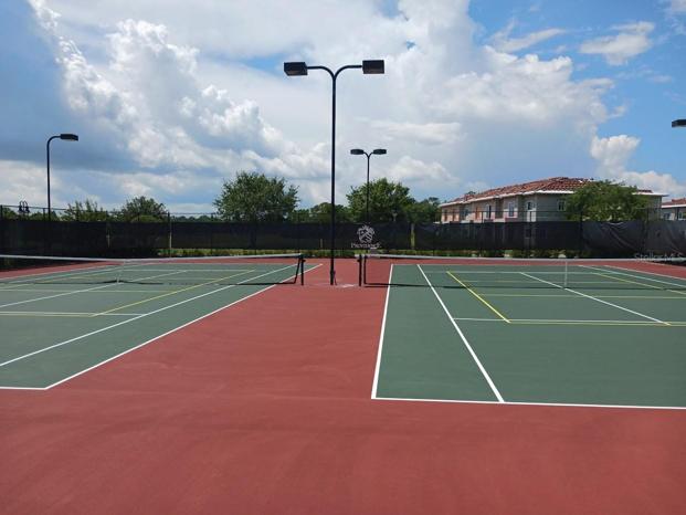 tennis courts