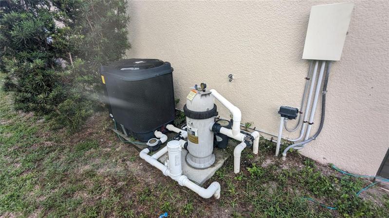 Pool filter and Heater
