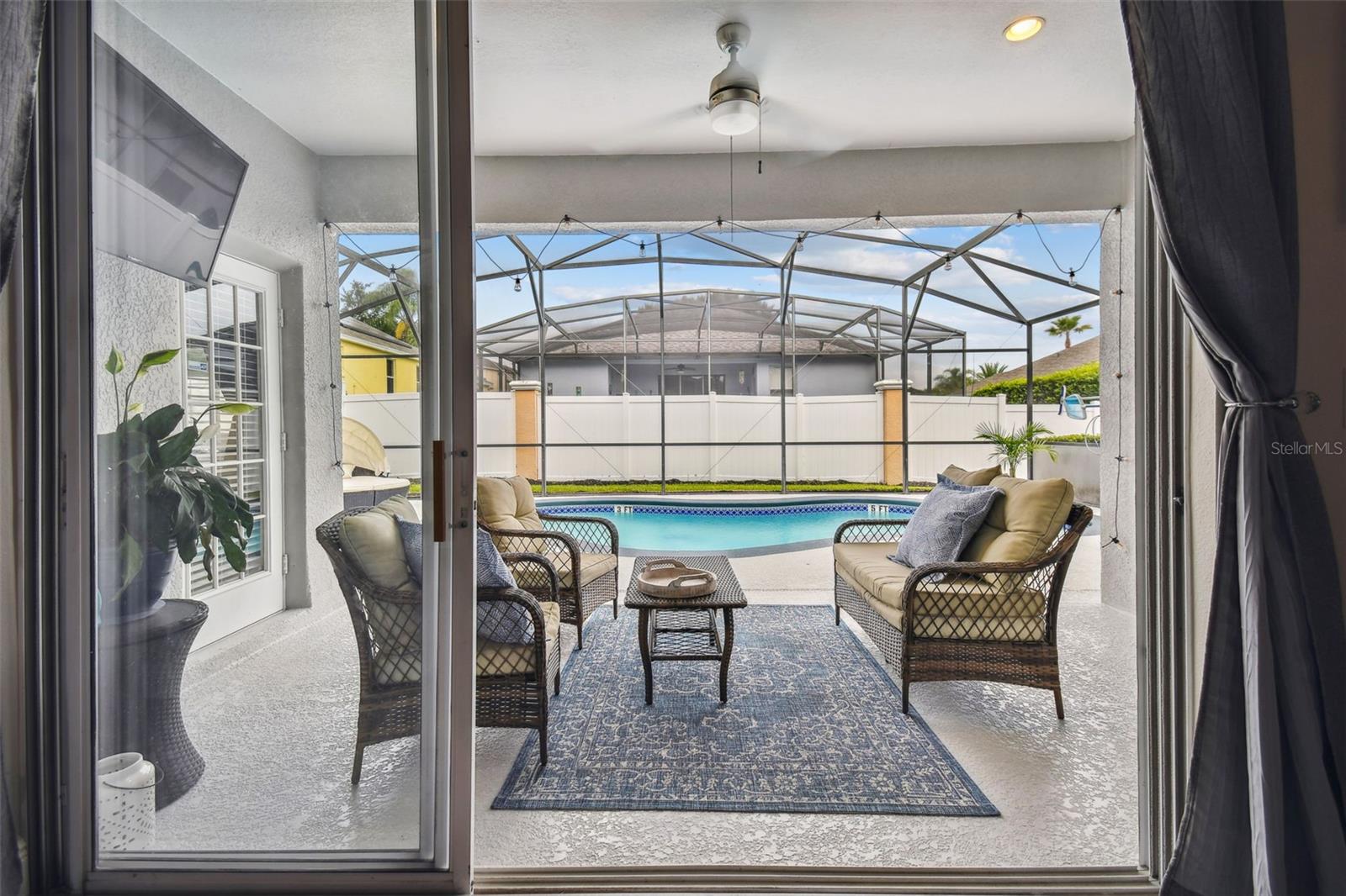 Pool Area view