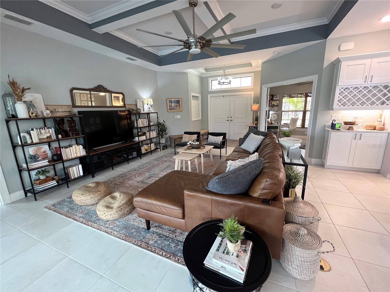 Great room toward foyer