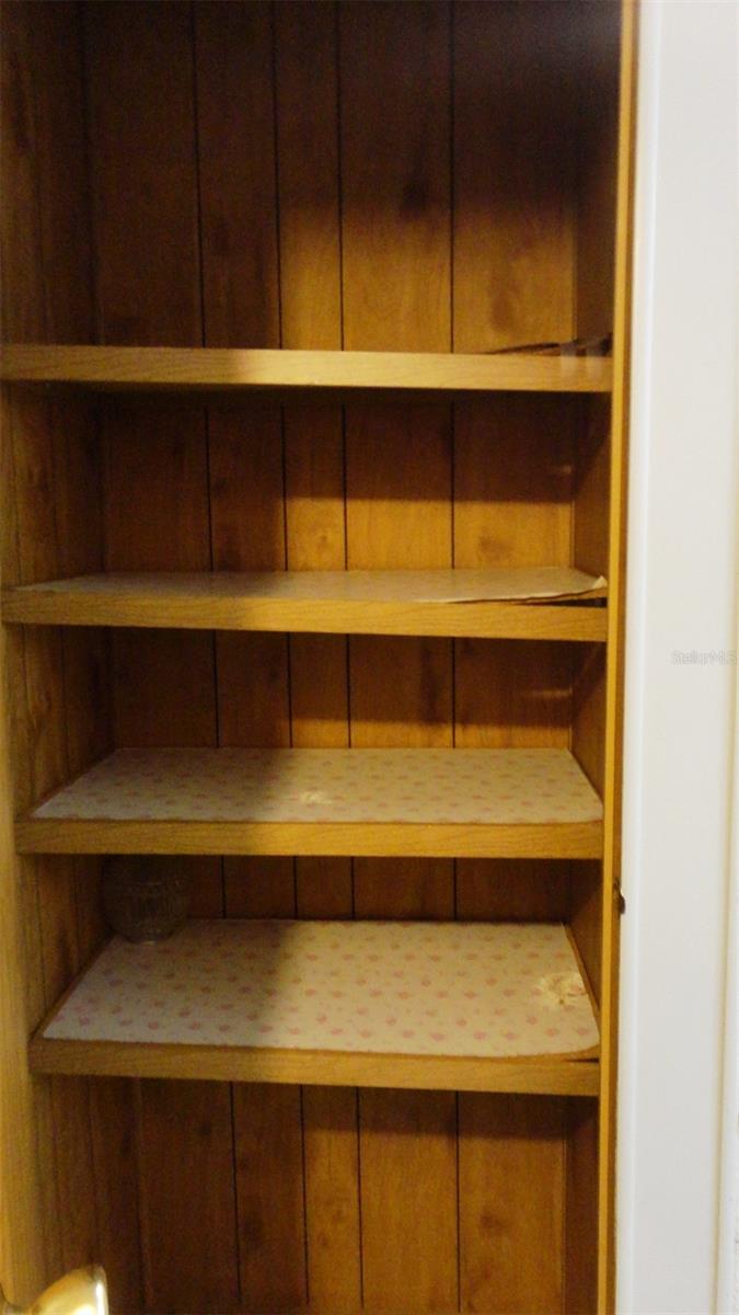 Lots of storage space in the 2nd bathroom