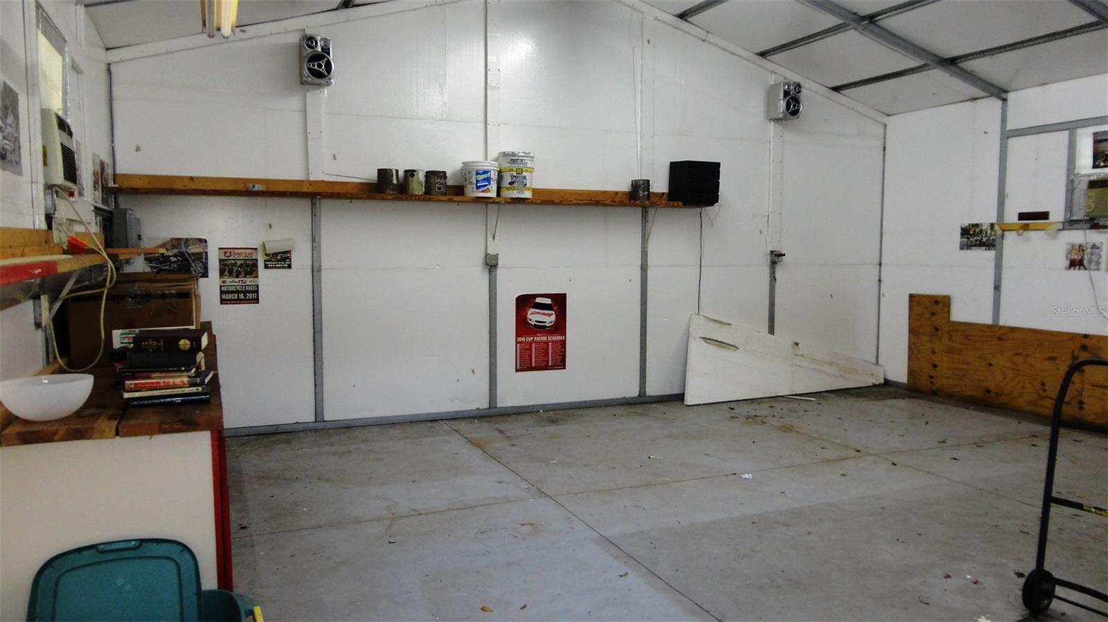Built in 2010, this is a 576 square foot prefab metal building