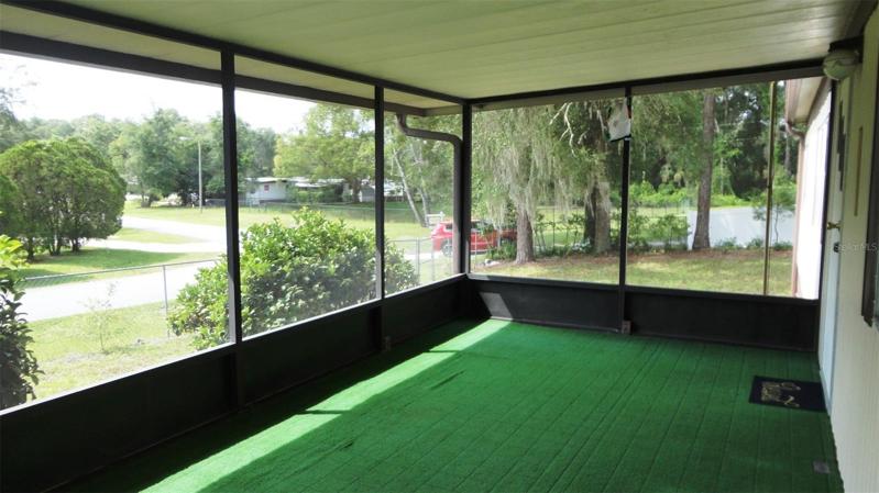 View of porch from steps