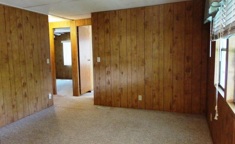 View from front door towards dining room