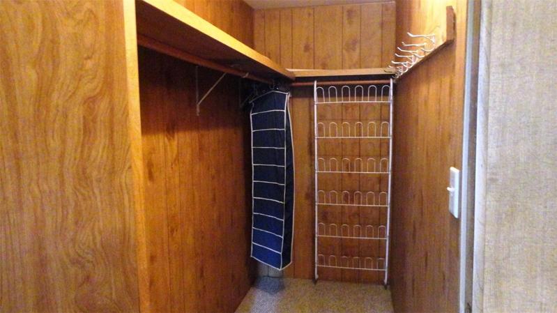 Master bedroom walk-in closet