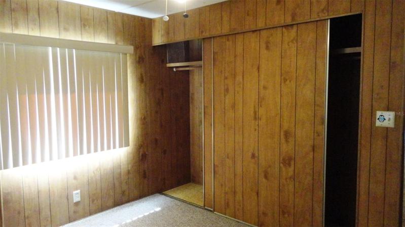 Large bedroom closet in bedroom #2