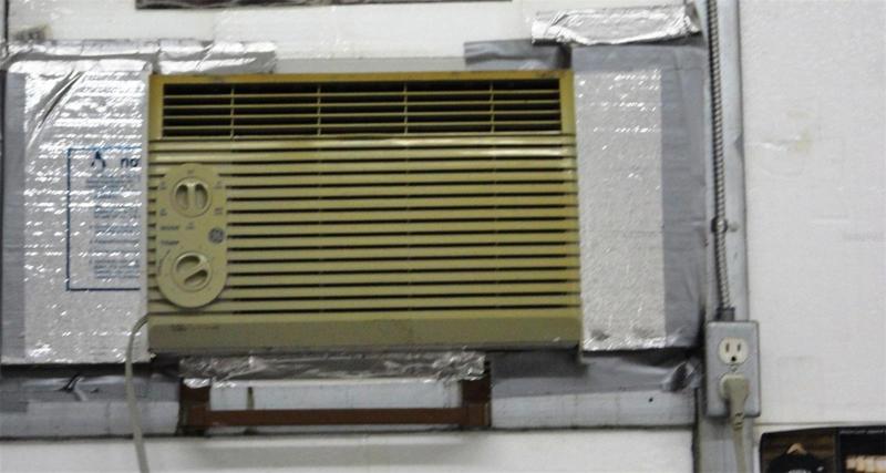 2 window units in the workshop